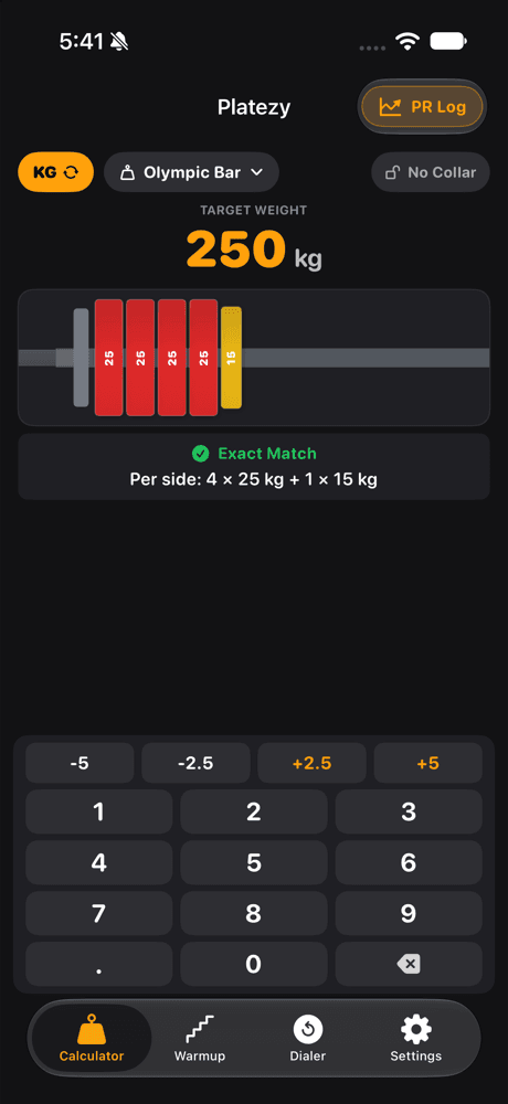 Platezy app screenshot